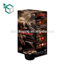 Uv Hot Stamping coffeeCardboard Packaging coffee Box With Sleeve Varnishing